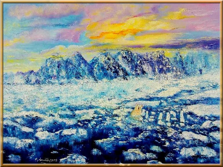 Œuvre d'art de Monique Laville - Collection 2025 - Pièce 4